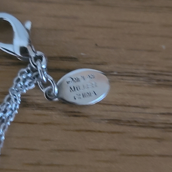 Y2K Contemporary StylePave Circle Pendant Set - Picture 6 of 12